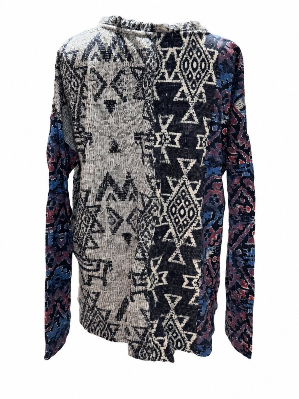 Pilcro Geometric Knit V-Neck Sweater Size XS
